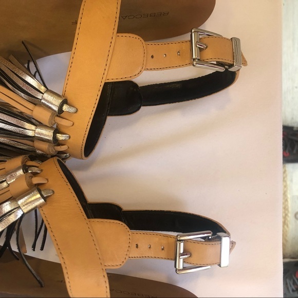 Rebecca Minkoff Leather Sandal Size 6M - Picture 7 of 8
